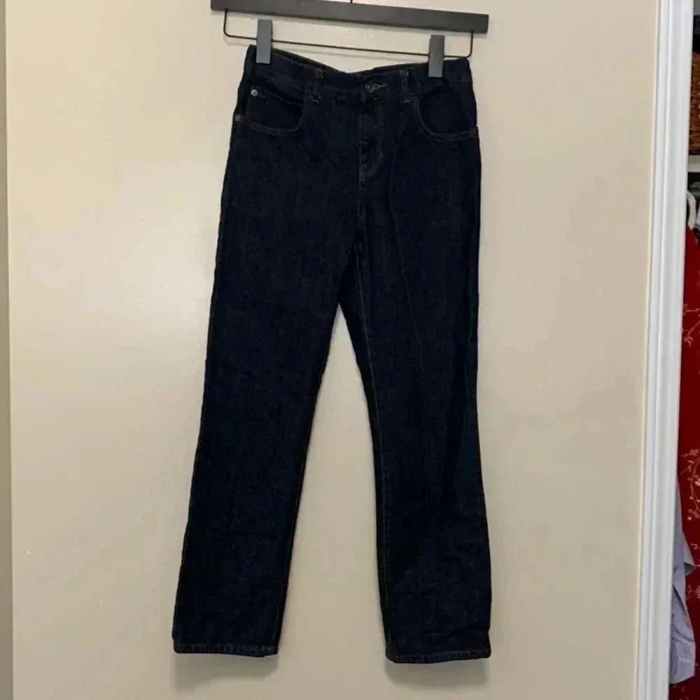 NWOT Place dark wash, medium  weight, denim, straight leg, jeans